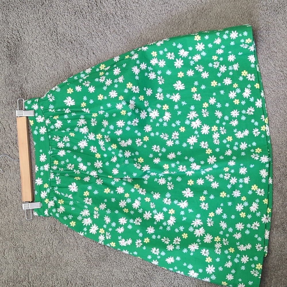 1901 Knee Length Skirt, Floral, XXS Petite